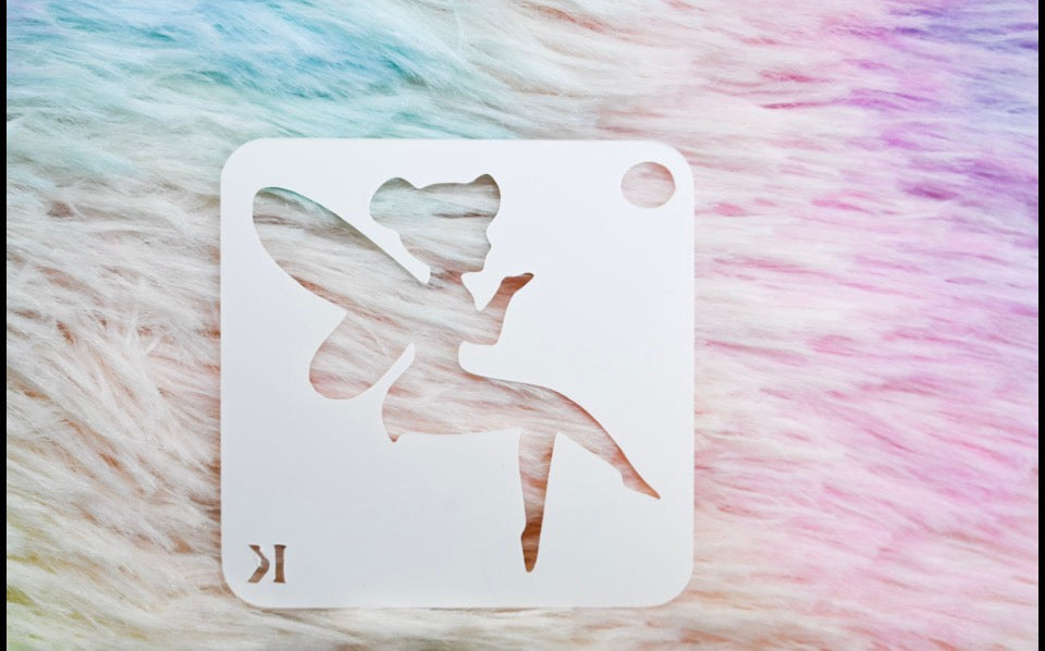 Fairy stencil 2 x 2