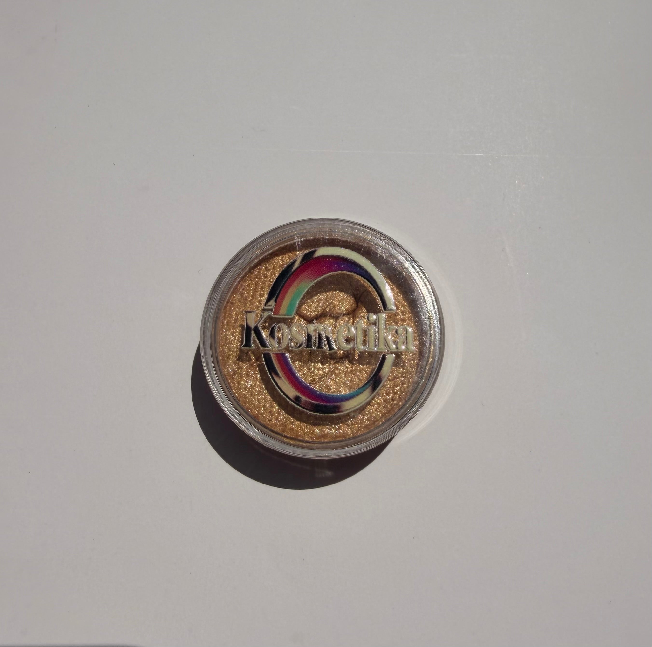 Golden metallic facepaint 35 gr.