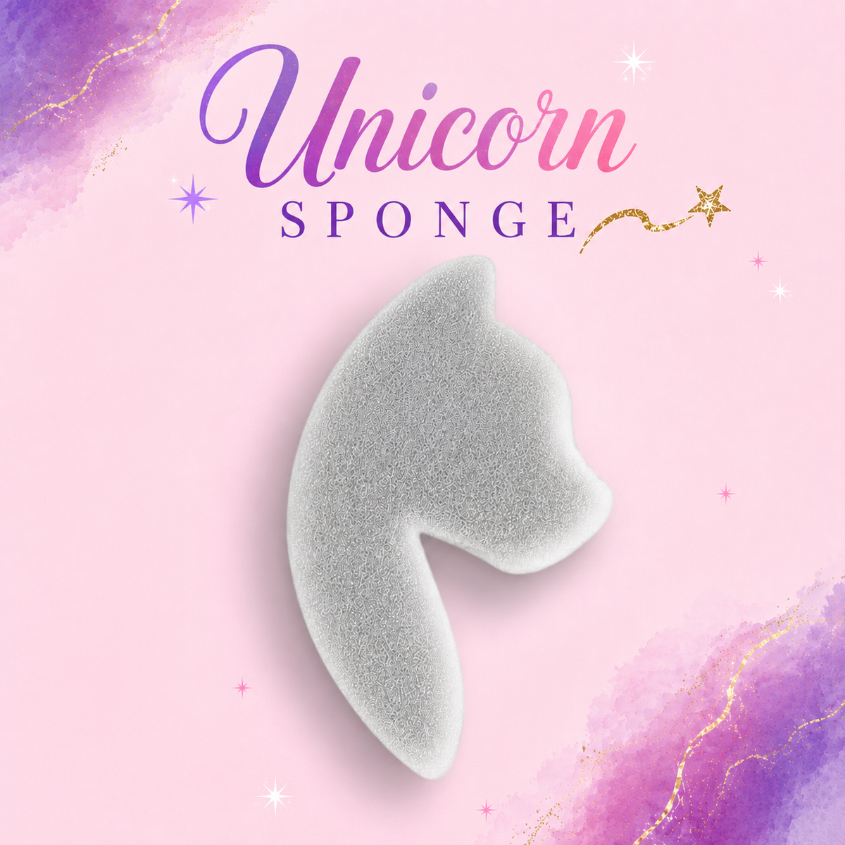 Single unicorn sponges