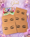 12 butterfly Practice sheets 4.5x7 in